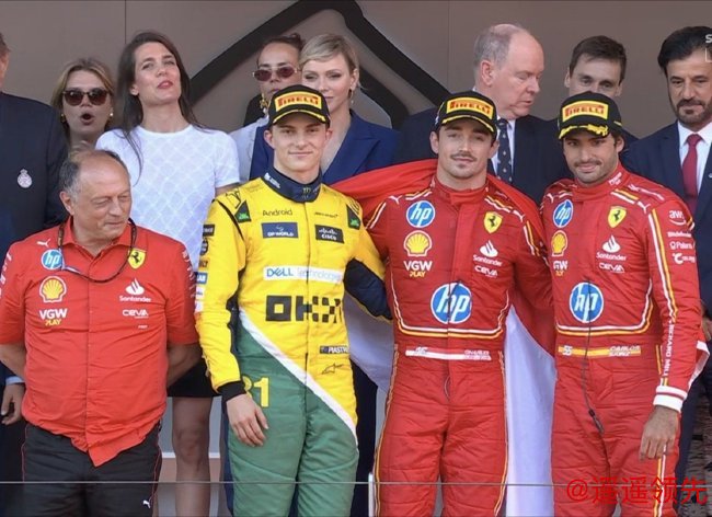 勒克莱尔在摩纳哥主场夺冠